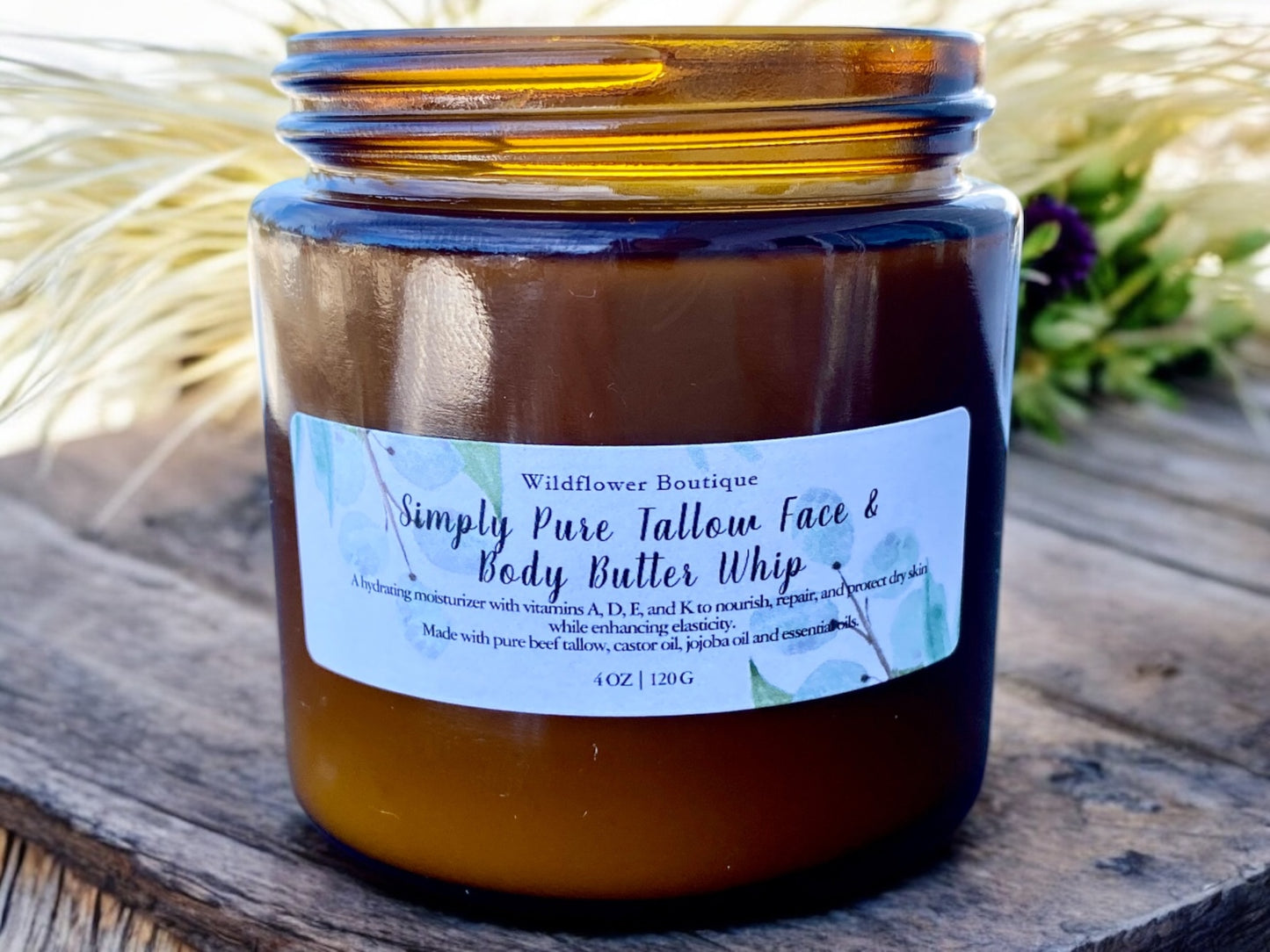 Simply Pure Tallow Face & Body Butter Whip