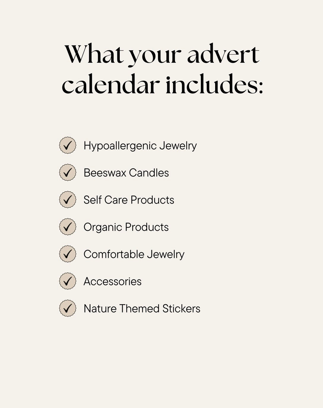 Wildflower Boutique’s Self Care Advent Calendar