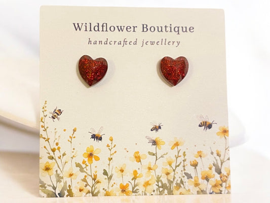 Ace & Spade Stud Earrings