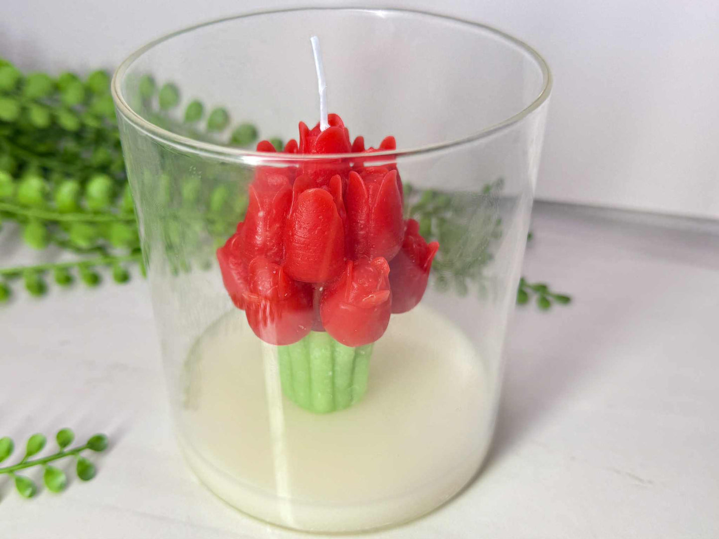 Tulip Bouquet Candle