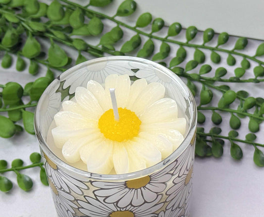 Mini Daisy Candle