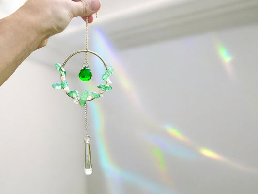 Green Emerald Suncatcher