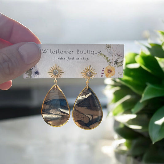 Sunburst Tortoise Earrings