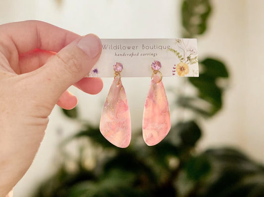 Pretty in Pink Dangles