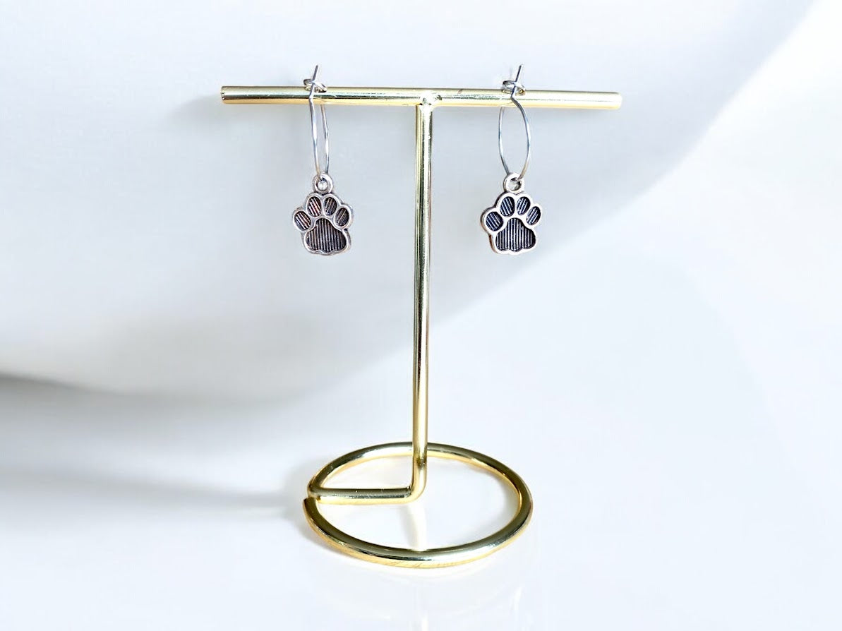 Paw Print Earrings