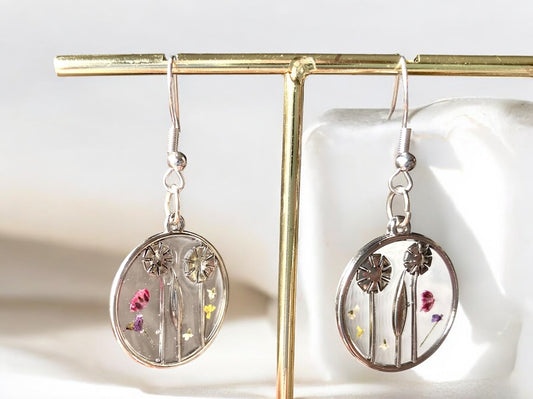 Bloom Resin Earrings