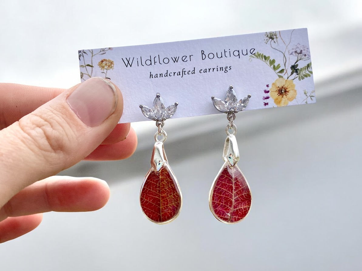 Autumn Leaf Earrings