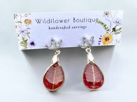 Autumn Leaf Earrings