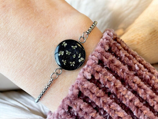 Resin Flower Bracelets