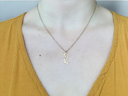 Snowdrop Pendant Necklace