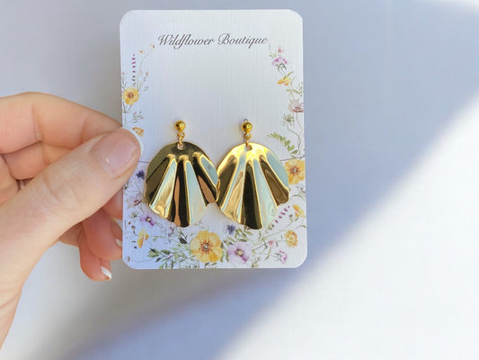Golden Goddess Earrings