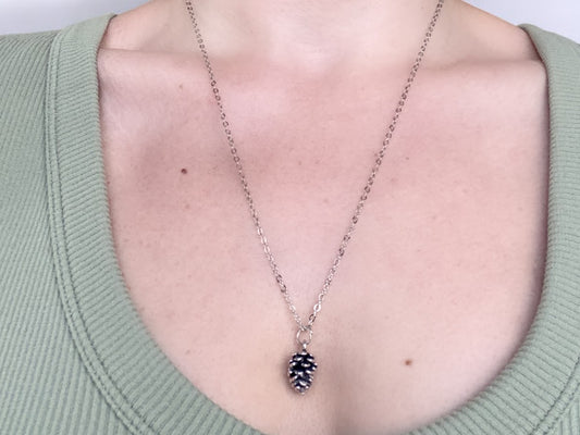 Whispering Pine Necklace (silver)
