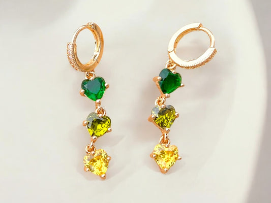 Earthly Heart Dangles