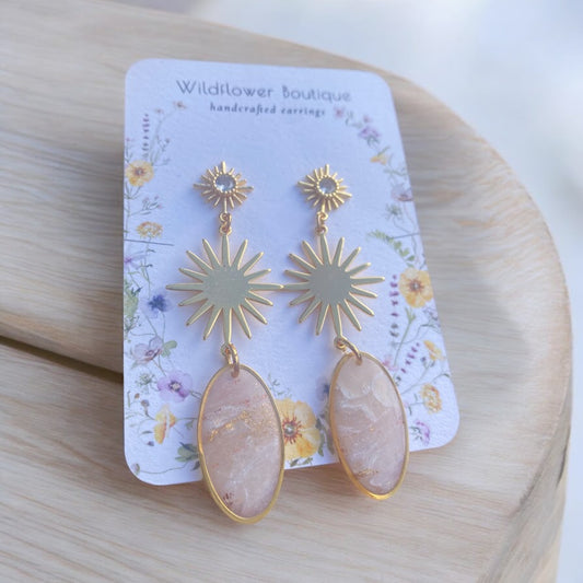 Golden Sunrise Earrings