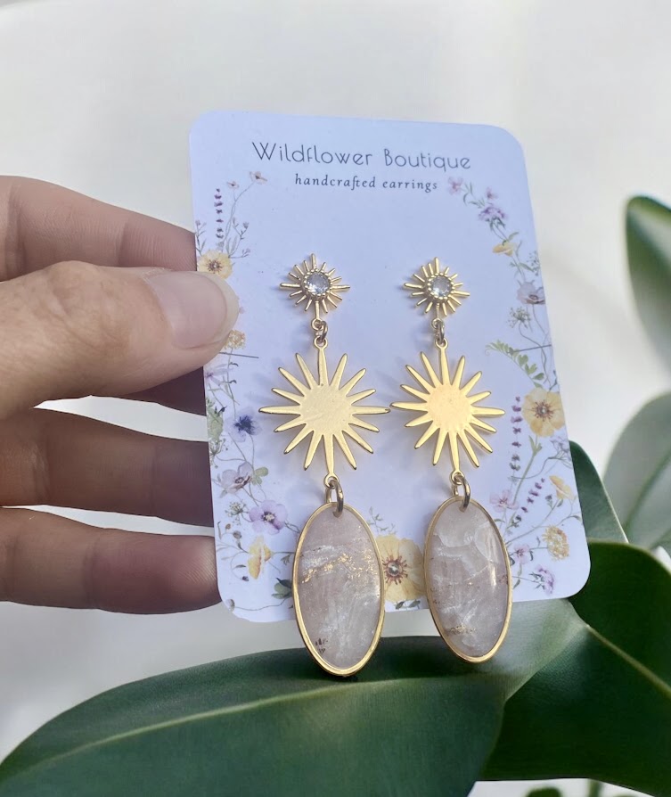 Golden Sunrise Earrings