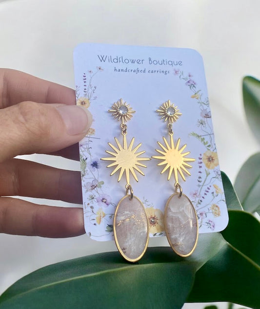 Golden Sunrise Earrings