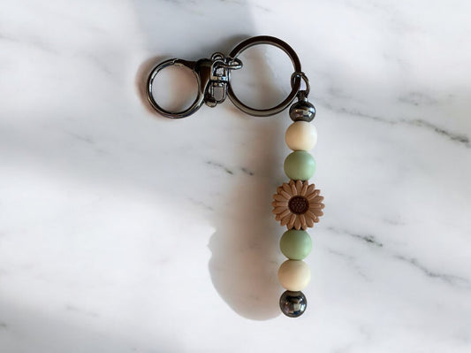 Forest Bloom Keychain