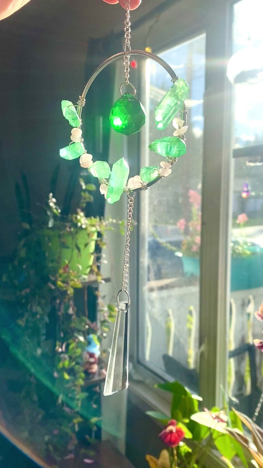 Green Emerald Suncatcher